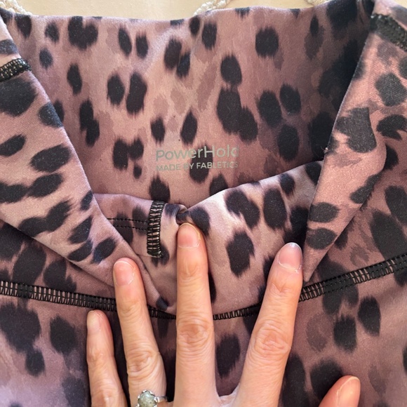 XXS Fabletics 7/8 Powerhold Leggings - Picture 2 of 2